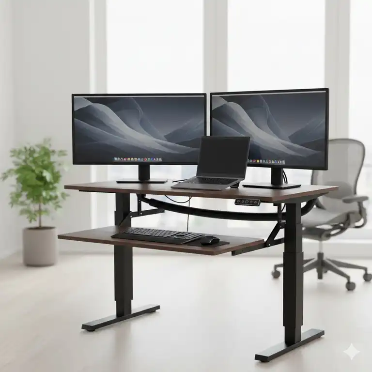 elektrisch schreibtischaufsatz mit tastaturablage: 7 Top-Modelle 2026