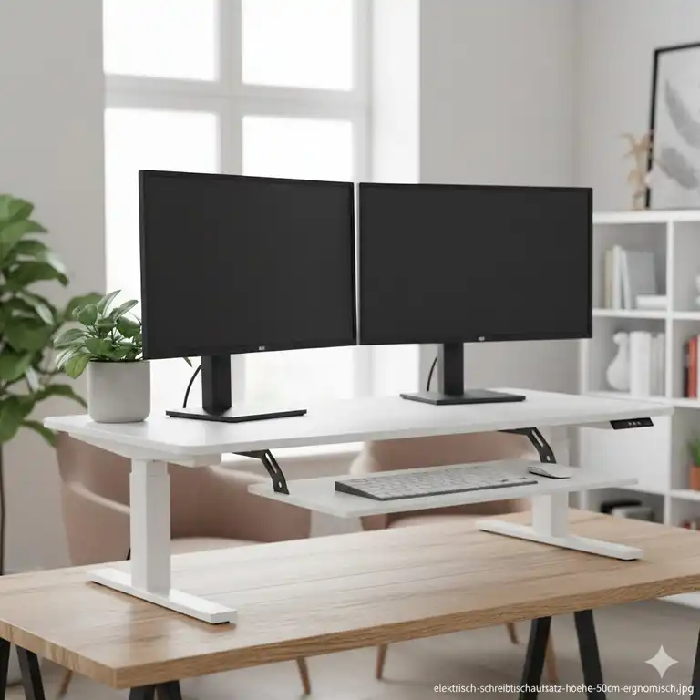 Elektrisch Schreibtischaufsatz Höhe 50 cm: Top 7 Modelle 2026 im Test!
