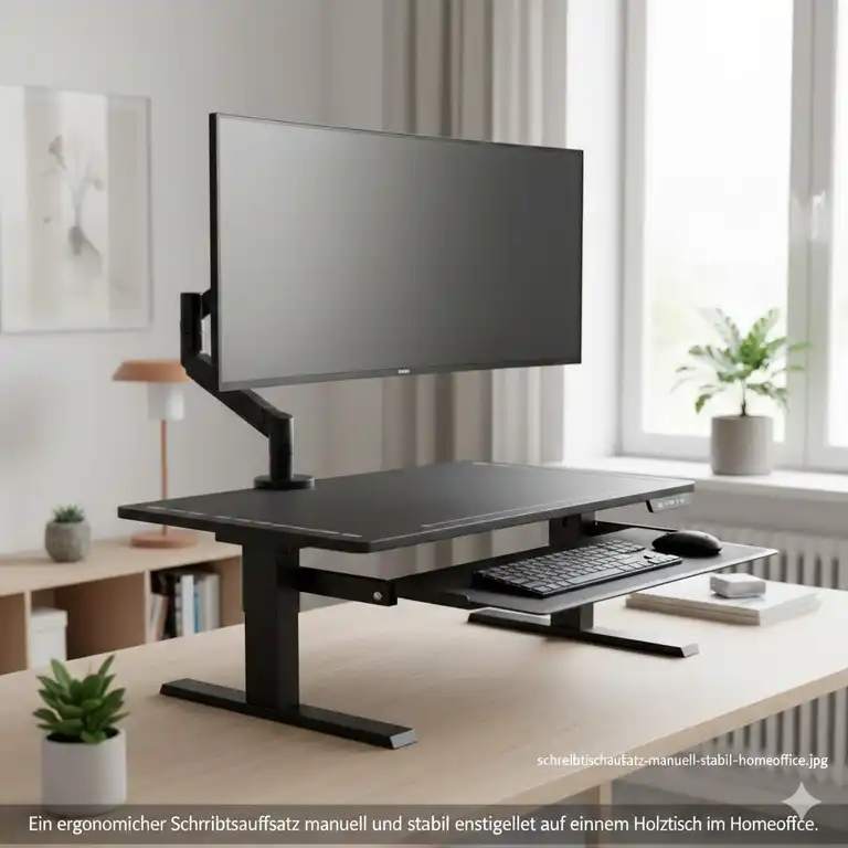 schreibtischaufsatz manuell stabil: Die 7 besten Modelle im Test 2026