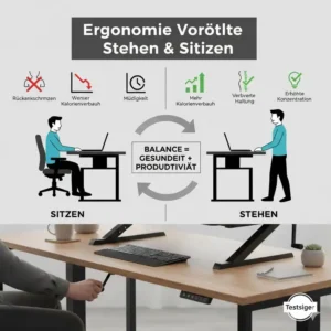 Ergonomische Vorteile erklärt im schreibtischaufsatz manuell test 2026 Bericht.