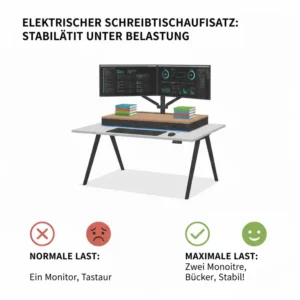 Maximale Tragkraft und Stabilität in elektrisch schreibtischaufsatz testberichte geprüft.