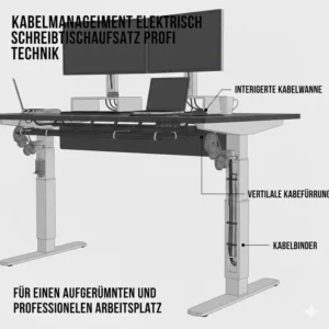 Die ergonomische Tastaturablage passend zum elektrisch schreibtischaufsatz profi.