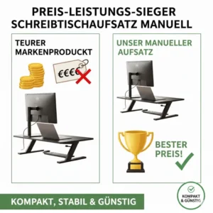 Preis-Leistungs-Sieger im Vergleich: schreibtischaufsatz manuell günstig.