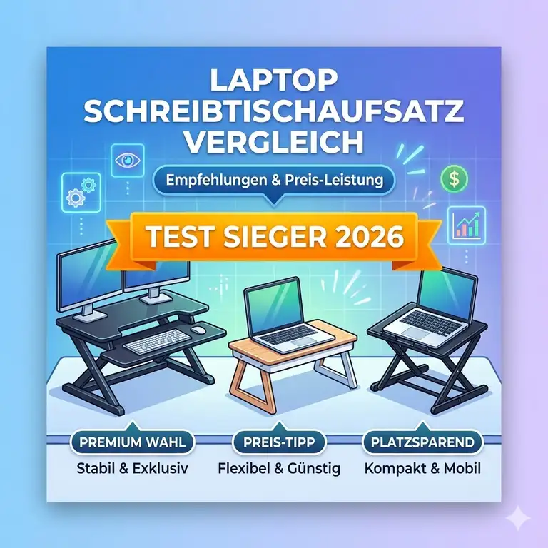 ̀Laptop Schreibtischaufsatz Test 2026: 5 Modelle für Ergonomie & Fokus – Die besten Lösungen für Homeoffice 2026