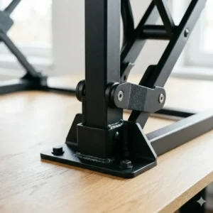 Die robuste Konstruktion sorgt beim schreibtischaufsatz manuell hochwertig für festen Stand