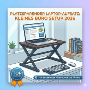 Platzsparende Lösungen für kleine Tische im aktuellen laptop schreibtischaufsatz test 2026.