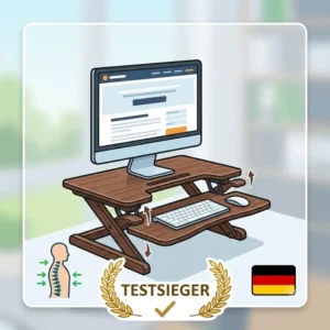 Ergonomischer Schreibtischaufsatz Test: Ein Vergleich zwischen verschiedenen Modellen und Funktionen.